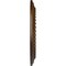 Ekena Millwork Alexandria Rope Ceiling Medallion (Canopies up to 4 5/8"), 19 5/8"OD x 1 1/2"P, Root Beer Crackle CM18ALRBC - alternate 4